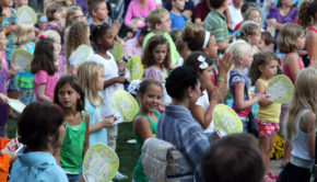 hundreds of kids!