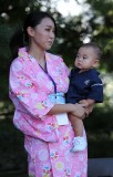 even babies are dressed for the event even babies are dressed for the event