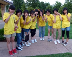 girls attending the Missouri State University English Language Institute