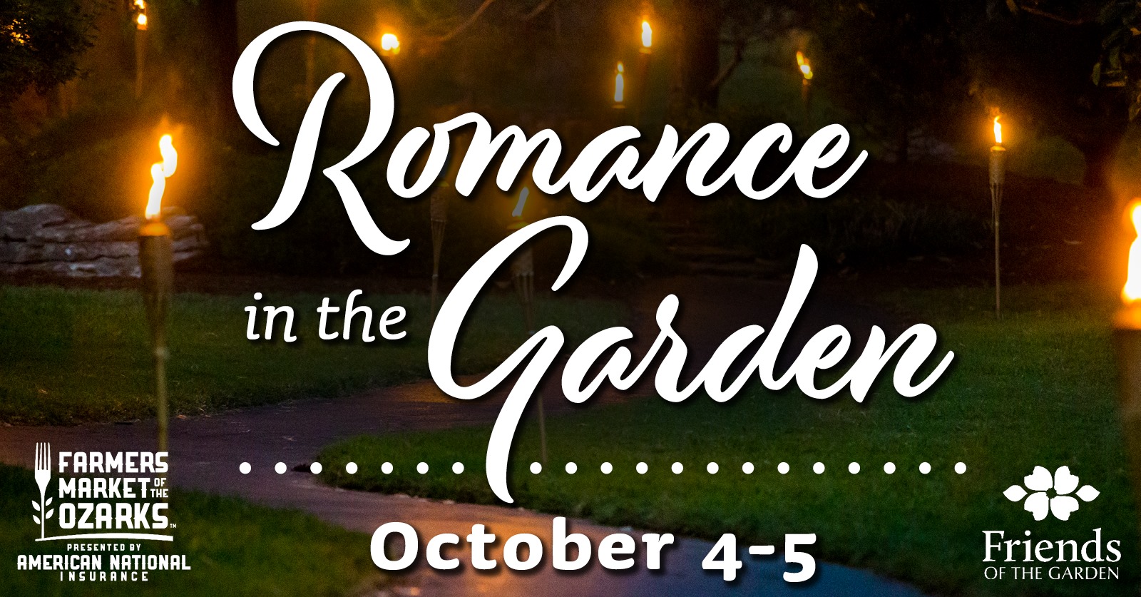 Read more about the article Friends of the Garden and the Farmers Market of the Ozarks team up to provide unique Romance in the Garden events