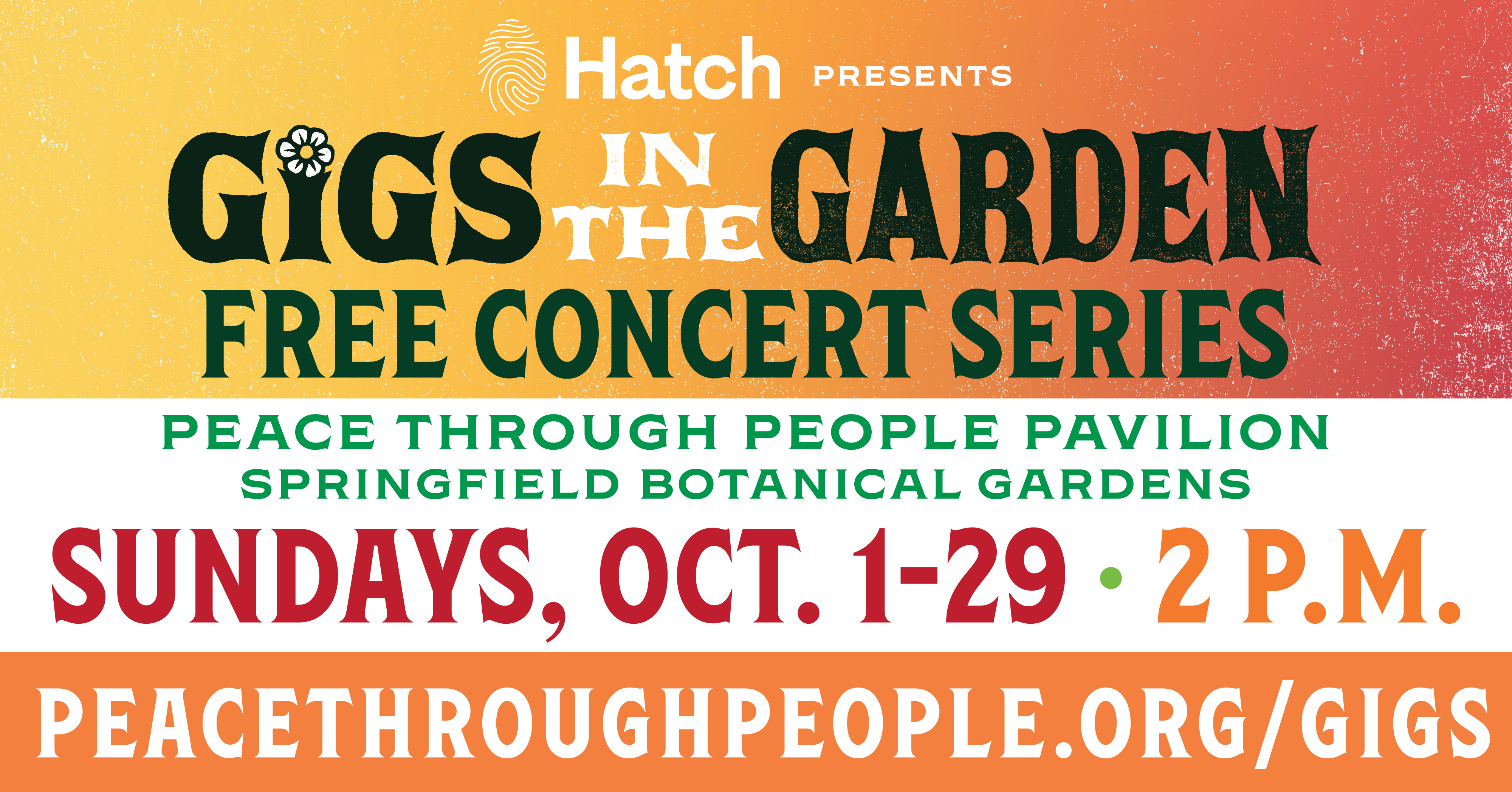 Read more about the article Enjoy live music and nature at Gigs in the Garden this October